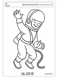 Astranot boyama sayfaları